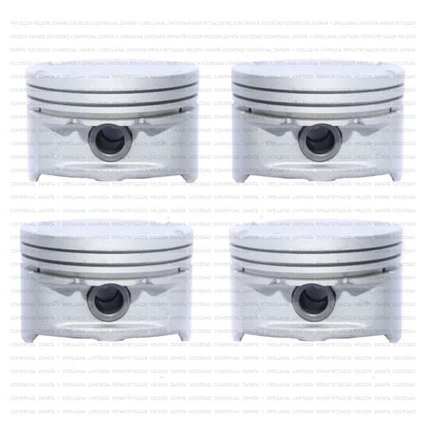 Piston 0.50mm para chevrolet optra 2004 2016 1.6 f16d3 dohc 16v